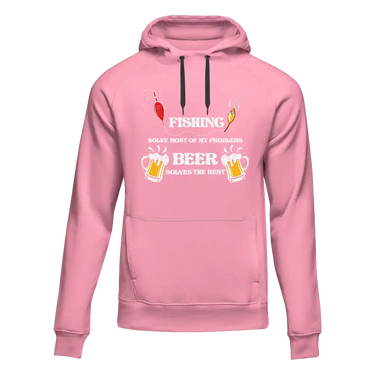 Fishing Solves All My Problem Unisex Hoodie